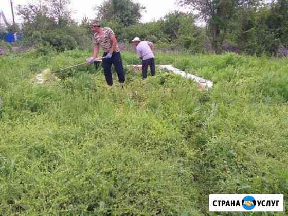 Перекопка земли и уборка участка Волжский Волгоградской области