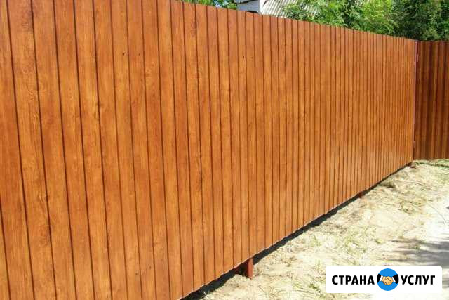 Забор, ворота,калитки,откатные ворота Брянск - изображение 1