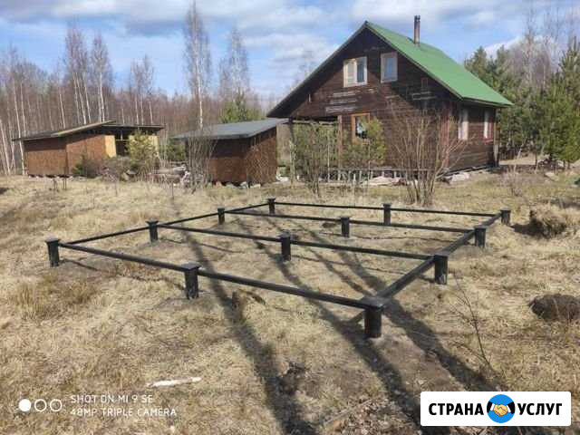 Монтаж винтовых свай Красный Бор - изображение 1