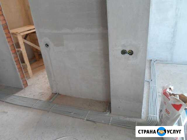 Услуги электрика,работа со штраборезом Нижнекамск - изображение 1