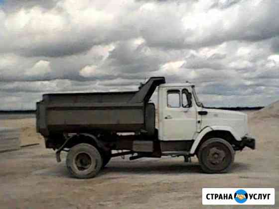 Доставка щебня песка, вывоз строительного мусора Липецк