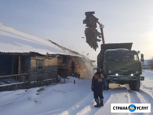 Услуги камаза вездехода с гидроманипулятором Вологда - изображение 1