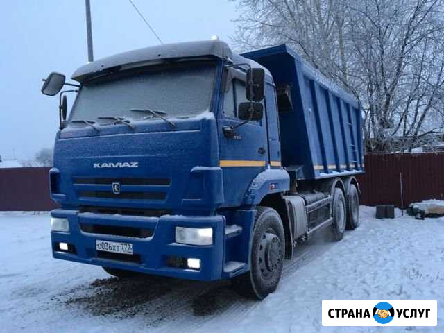 Доставка песка,щебня,торфа и т.д.Самосвал 30тон Нижняя Тавда - изображение 1
