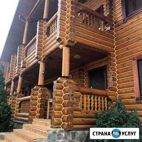 Герметизация сруба, Шлифовка,Покраска,Конопатка Набережные Челны