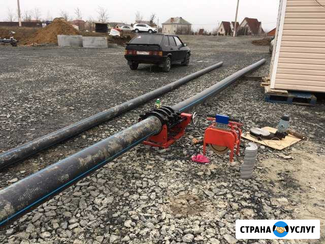 Стыковая И электро-муфтовая пайка пнд труб Орёл - изображение 1