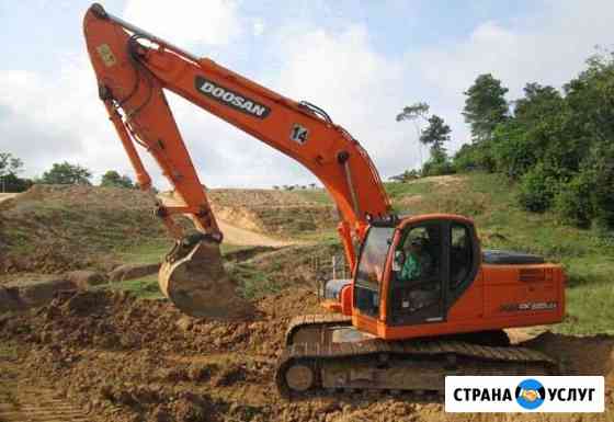 Аренда гусеничного экскаватора Doosan 225 с Клин