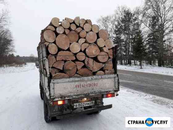 Дрова сухие листвяк за куб Благовещенск