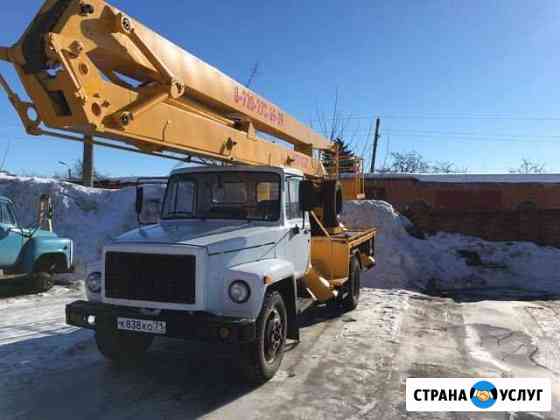 Услуги автовышки Новомосковск