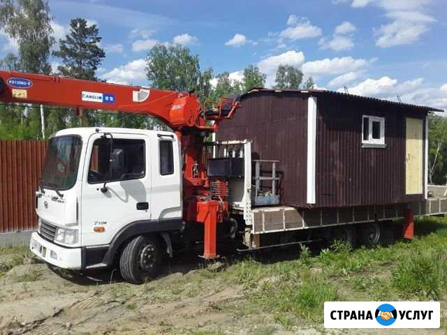 Услуги кран борта Иркутск - изображение 1