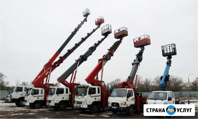 Автовышка Вышка Мехрука до 45м Аренда Сочи - изображение 1