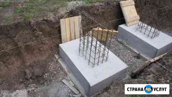 Фундаменты, бетонные работы в Кореновске и край Кореновск