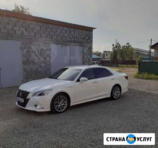 Аренда автомобиля Crown 210 2015 гибрид Кроун Благовещенск - изображение 1