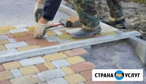 Укладка тротуарной плитки Александров - изображение 1