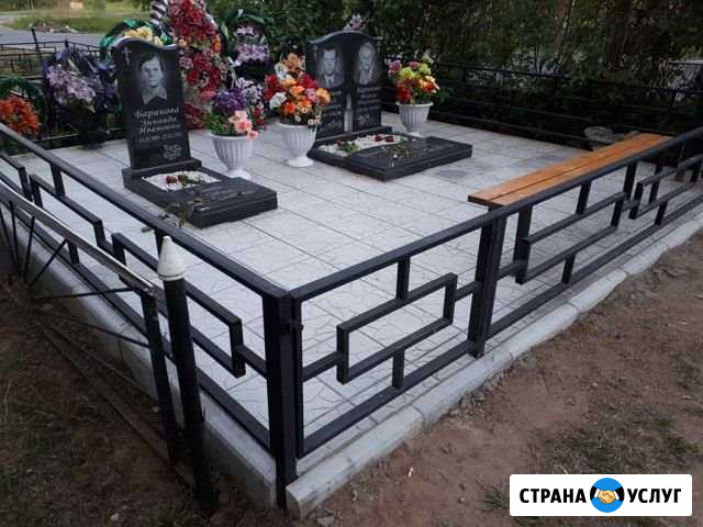 Памятники из мрамора и гранита. Оградки. Венки Лихославль - изображение 1