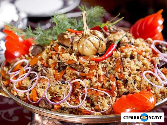 Плов узбекский,шашлык. Доставка.Повар на выезд Омск - изображение 1