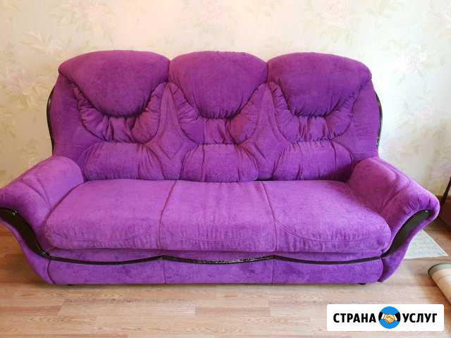 Перетяжка. Ремонт мягкой мебели Курск - изображение 1