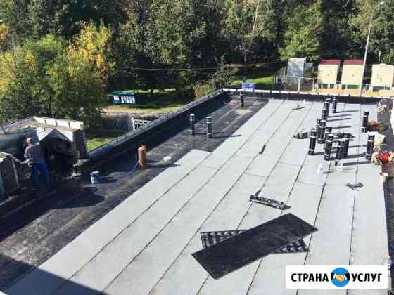 Ремонт кровли гаража Троицк