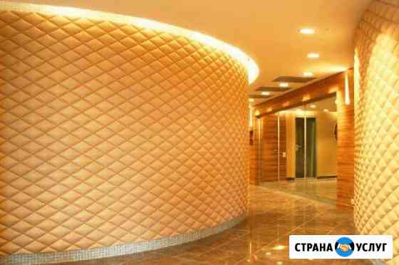 Мягкие стены, 3d панели, каретная стяжка Нижний Новгород