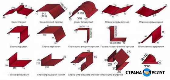 Изготовление доборных элементов Чусовой
