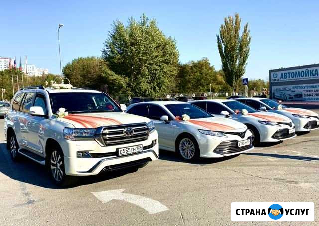Свадебный кортеж Новые Камри Крузеры Мерсы Волгоград - изображение 1