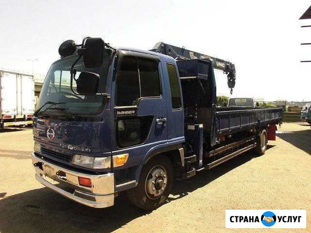 Самогруз, сам гружу, манипулятор, кран-борт, 5-7тн Барнаул - изображение 1