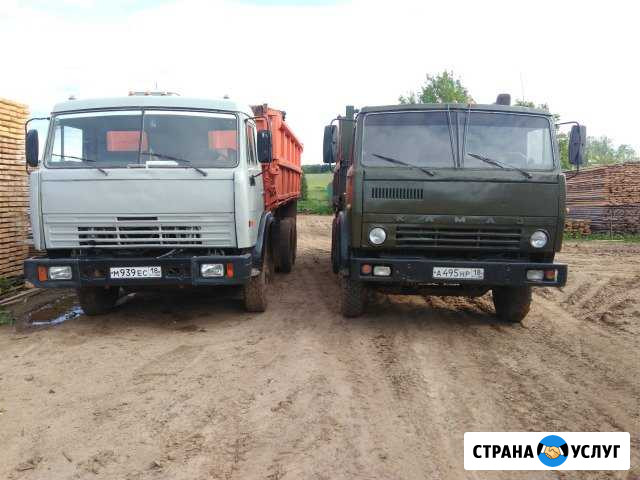 Грузоперевозки на камаз 55102 (с/х самосвал) 10 т Селты - изображение 1