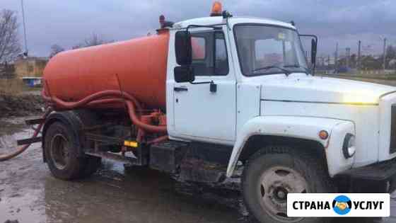 Откачка септиков. Прочистка Калининград