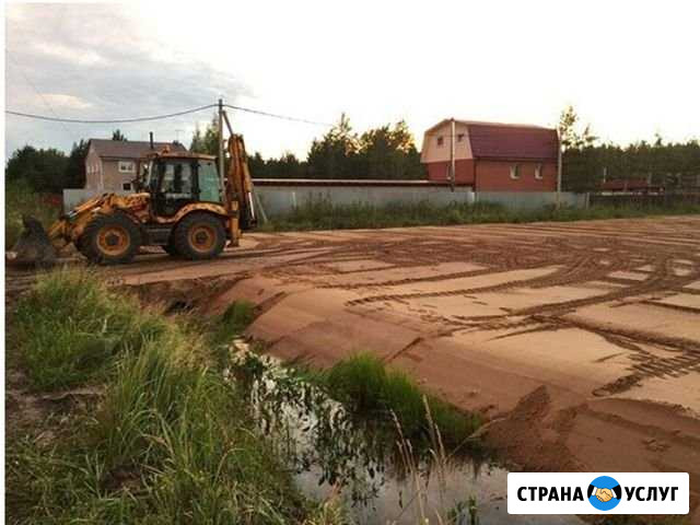 Рсчистка участка Cпил деревьев Отсыпка участка Санкт-Петербург - изображение 1