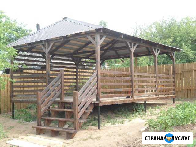 Лестницы, дома, беседки, бани и все из дерева Воткинск - изображение 1