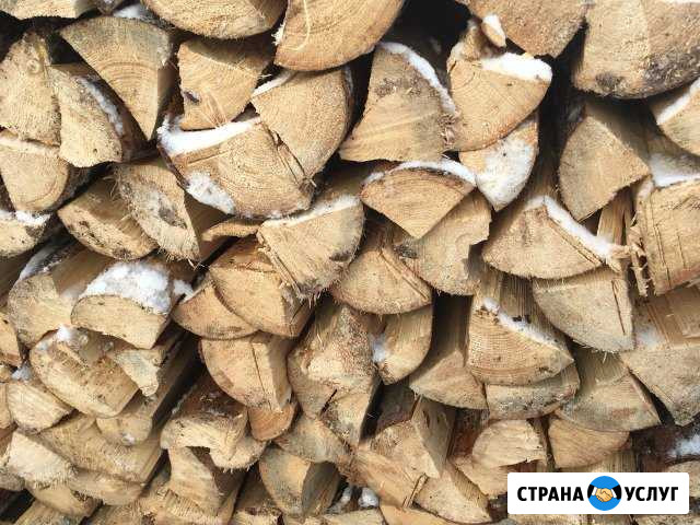 Дрова колотые сухие,горбыль,опилки и поддоны Городец - изображение 1