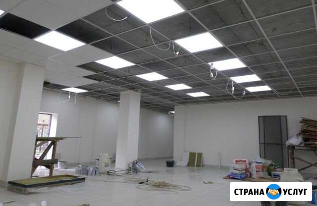 Монтаж подвесных потолков Армстронг, Грильято Ижевск - изображение 1