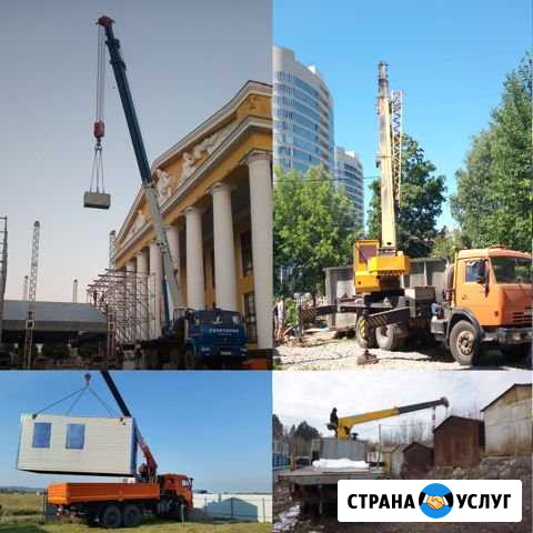 Манипулятор Гаражи. Услуги Автокрана 32т/25т Чебоксары - изображение 1
