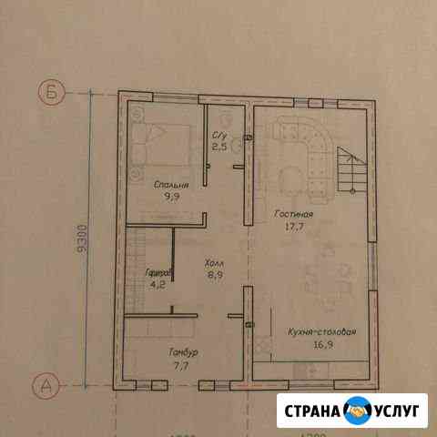 Проект дома (архитектурно-строительная часть) Великий Новгород