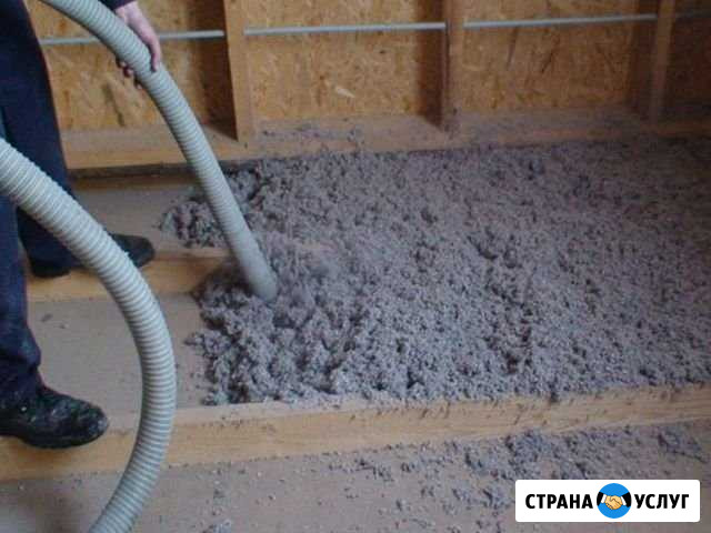 Монтаж эковаты Утепление эковатой Ялуторовск - изображение 1