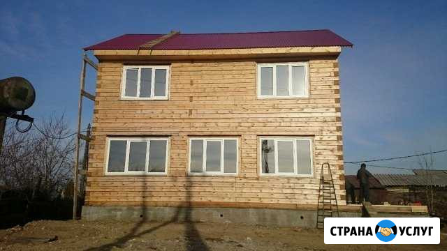 Строительство домов, бань из бруса, отделка бань Ангарск - изображение 1
