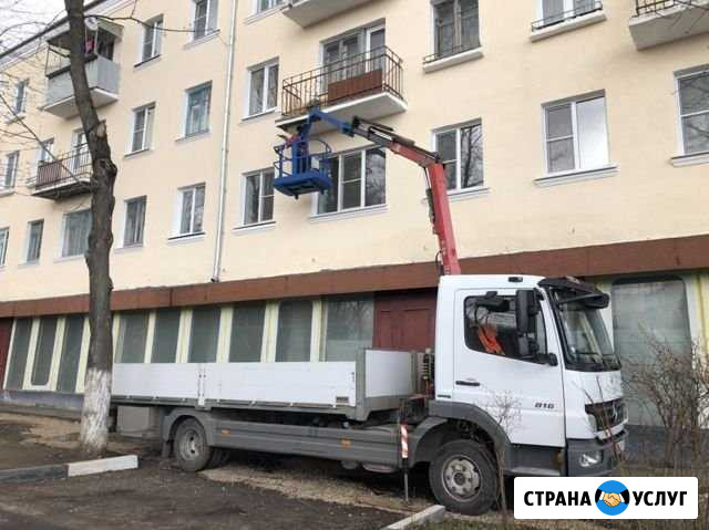 Автовышка, манипулятор с монтажной корзиной,кран Ржев - изображение 1
