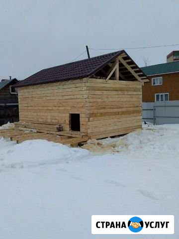 Плотник, хоз. постройки, срубы бань, сборка домов Архангельск - изображение 1