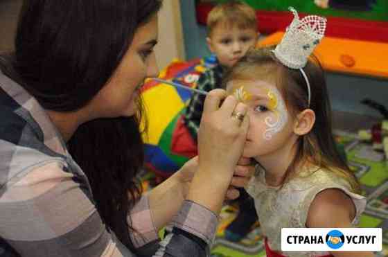 Аквагрим, Боди арт, Тату хной(мехенди), Блеск тату Омск