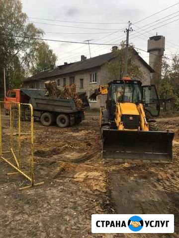 Аренда спецтехники. Экскаватор JCB, самосвал Volvo Весьегонск - изображение 1