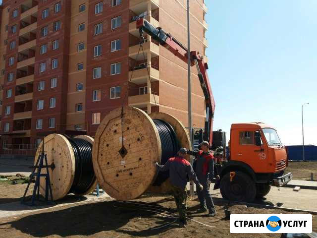 Манипулятор 7 тонн Услуги Аренда Новочеркасск - изображение 1
