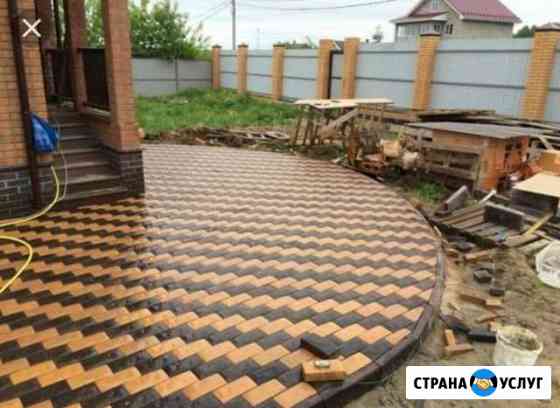 Укладка тротуарной плитки Черкесск