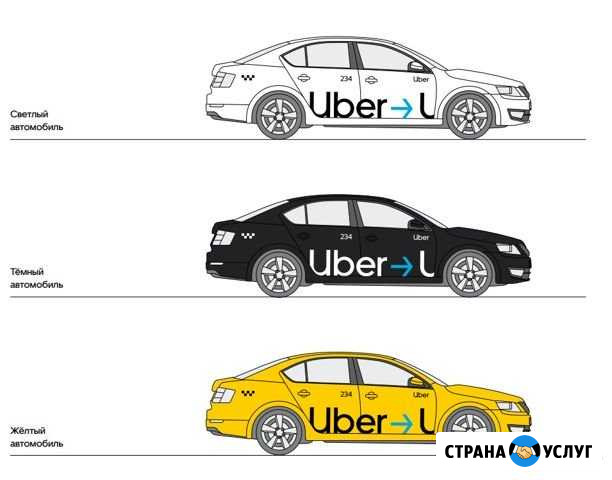 Брендирование в Яндекс Такси Uber Саратов - изображение 1
