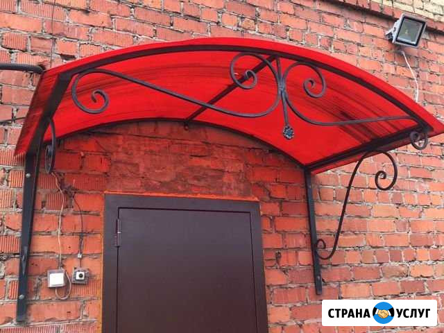 Уличный козырек над крыльцом Инта - изображение 1