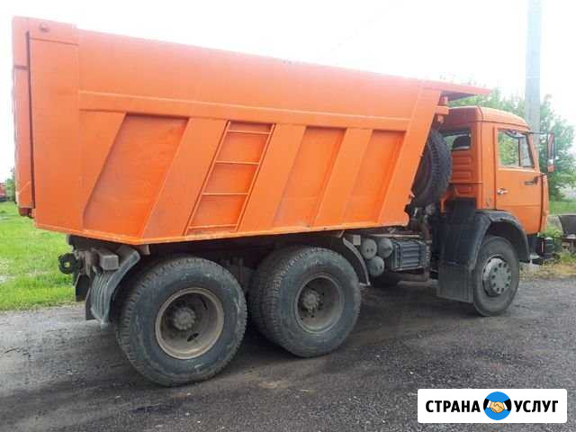 Песок, щебень, отсев, чернозем, вывоз мусора Новая Усмань - изображение 1