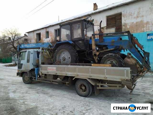 Эвакуатор. Грузоперевозки. Кран манипулятор Чита - изображение 1
