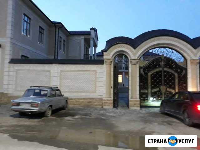 Облицовка домов с дагестанского камня Мескер-Юрт - изображение 1
