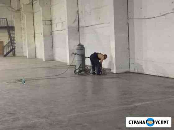 Устройство промышленных полов(топпинг) Видное