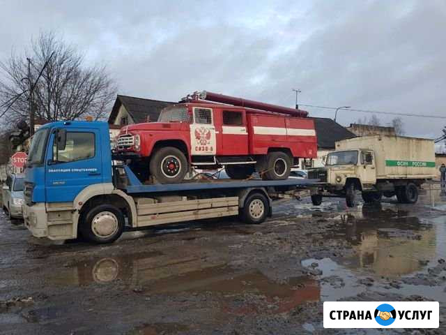 Грузовой эвакуатор до 8 тонн,частичная погрузка Санкт-Петербург - изображение 1