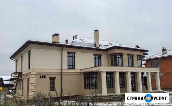 Ремонт фасада, Штукатурка короед, Мокрый фасад Подольск