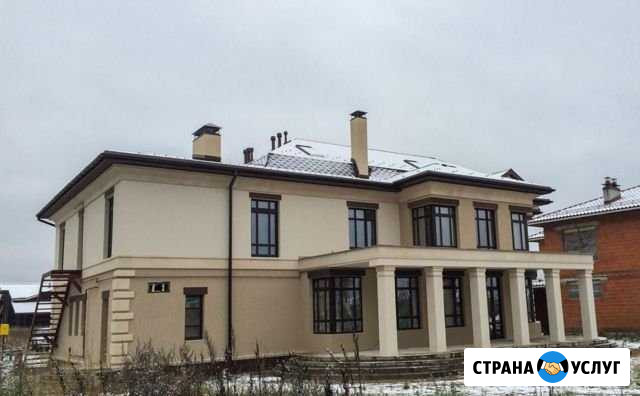 Ремонт фасада, Штукатурка короед, Мокрый фасад Подольск - изображение 1